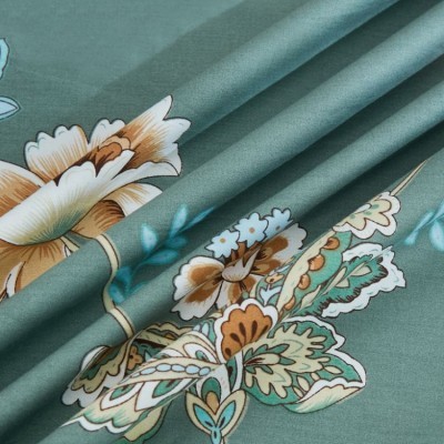 Постельное белье Asabella 1480-7 семейное печатный сатин