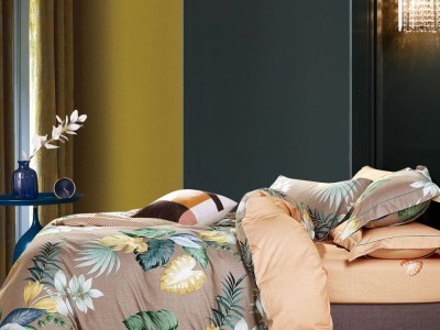 Постельное белье Asabella 1747-7 семейное фланель