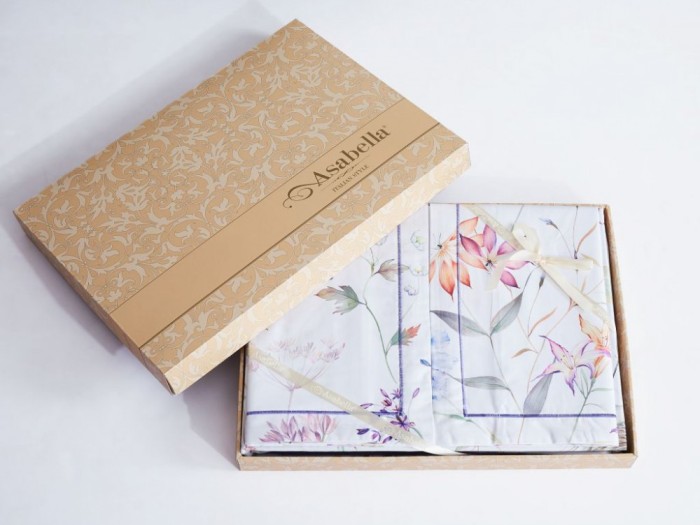 Постельное белье Asabella 2053-6 евро египетский хлопок люкс-сатин