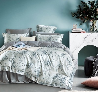 Постельное белье Asabella 1453-7 семейное тенсел люкс-сатин