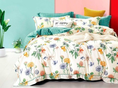 Постельное белье Asabella 1466-6 евро печатный сатин