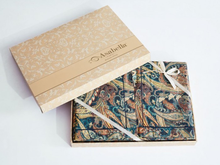 Постельное белье Asabella 2054-6 евро египетский хлопок люкс-сатин