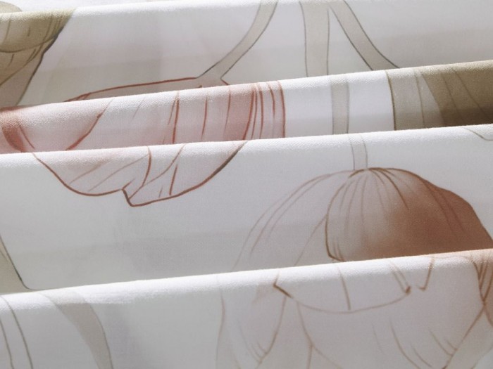 Комплект с летним одеялом из сатина с лазерной печатью 160х220 см, 2346-OSPS