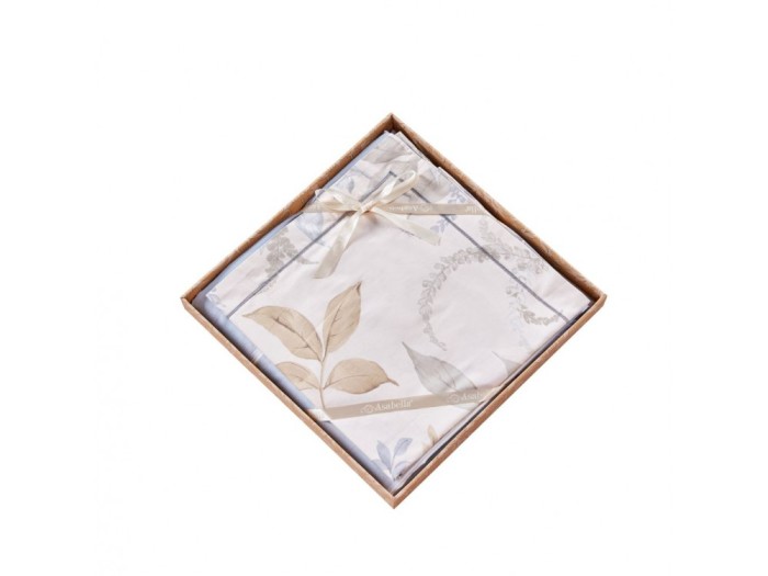 Комплект простыни с двумя наволочками, хлопок 1986-3РS