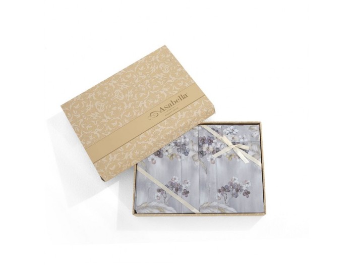 Комплект постельного белья Евро, сатин с лазерной печатью 2355-6