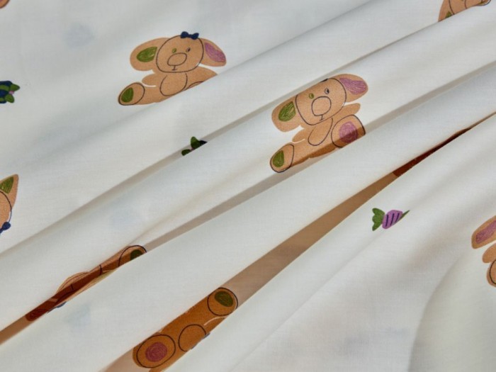 Постельное белье Asabella 2042-4S 1,5-спальный, печатный сатин