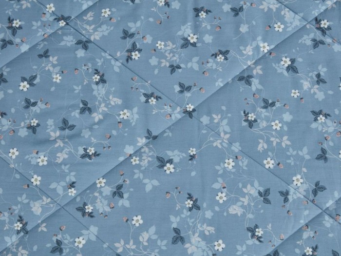 Комплект с ЛЕТНИМ одеялом из печатного сатина 200х220 см, 2170-OMP