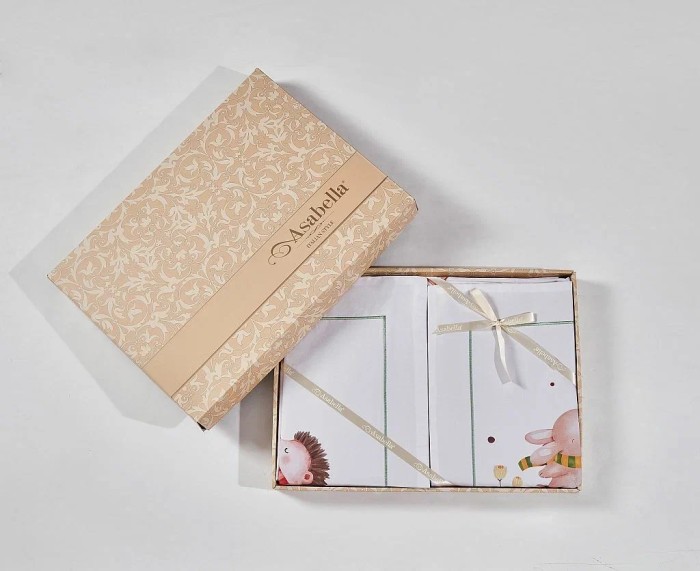 Комплект постельного белья 1,5-спальный, египетский хлопок Premium 2313-4S 