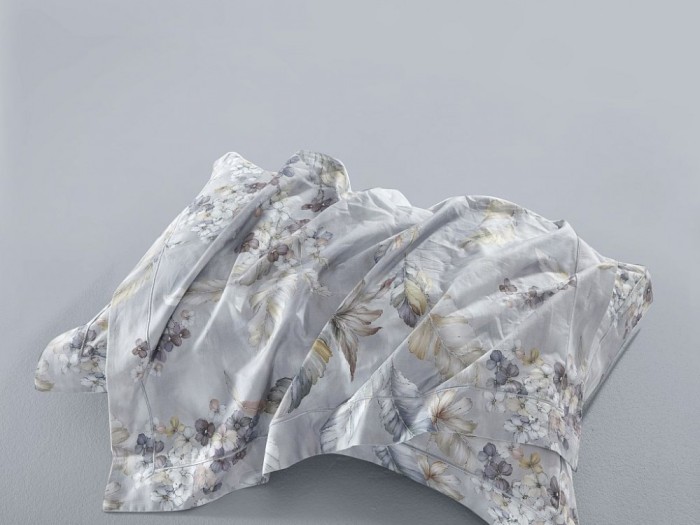 Комплект постельного белья Семейный, сатин с лазерной печатью 2355-7 