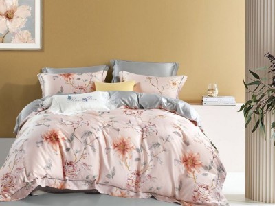 Постельное белье Asabella 1711-6 евро тенсел-люкс