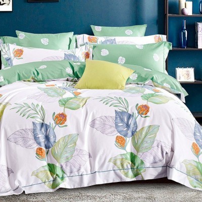 Постельное белье Asabella 1467-7 семейное печатный сатин