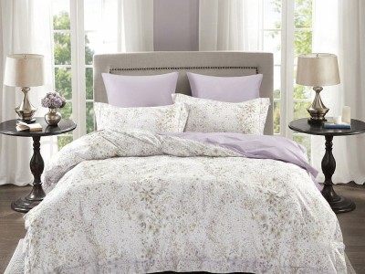 Комплект постельного белья 1,5-спальный, сатин с лазерной печатью 2356-4S 