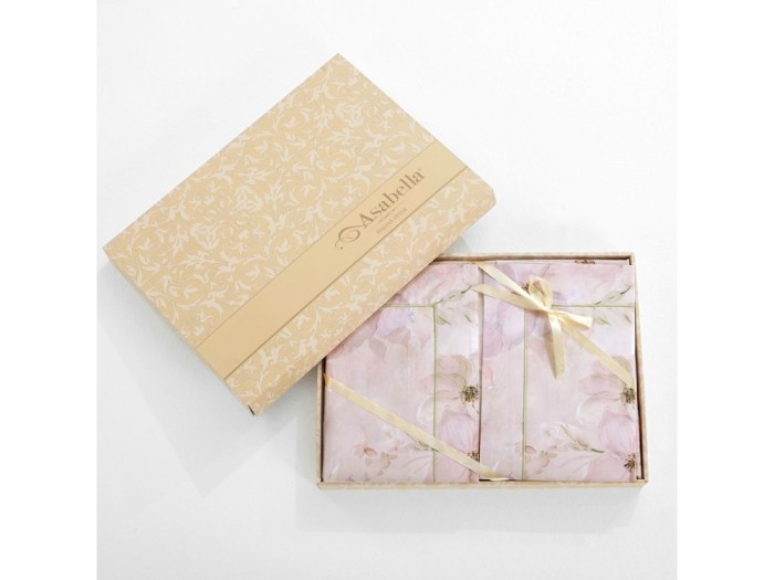 Комплект постельного белья 1,5-спальный, сатин с лазерной печатью 2371-4S