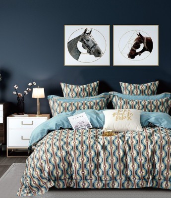 Постельное белье Asabella 1715-4S полуторное печатный сатин