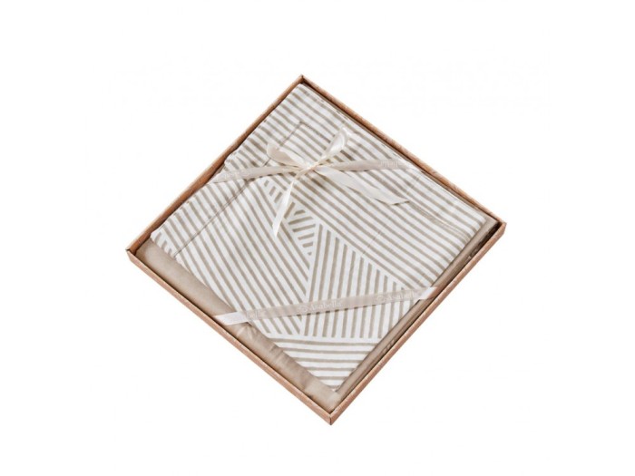 Комплект простыни с двумя наволочками, хлопок 1993-3РS