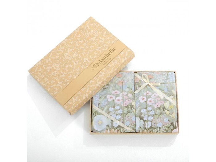 Комплект постельного белья Евро, сатин с лазерной печатью 2374-6