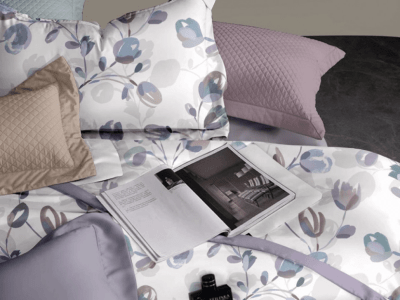 Комплект постельного белья 1,5-спальный, фланель 2212-4S