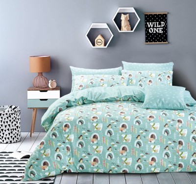 Постельное белье Asabella 1356-4XS печатный сатин