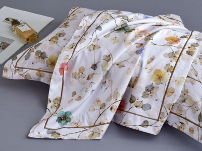 Комплект с летними одеялами  из египетского хлопка Premium 160х220 см 2147-2OSP 