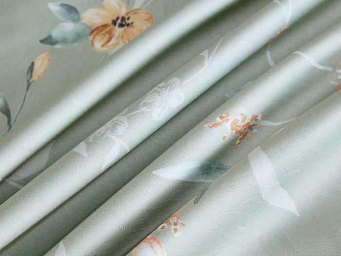 Комплект постельного белья Семейный, египетский хлопок Premium 2314-7