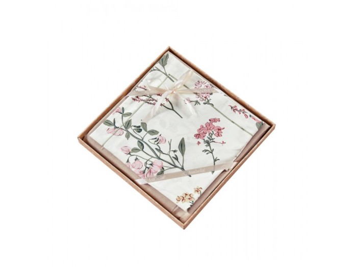 Комплект простыни с двумя наволочками, хлопок 1996-3Р