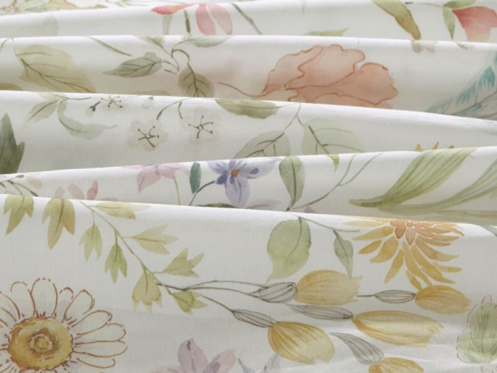 Комплект постельного белья 1,5-спальный, сатин с лазерной печатью 2375-4S