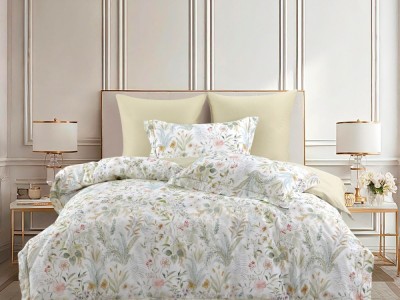 Комплект постельного белья 1,5-спальный, сатин с лазерной печатью 2375-4S