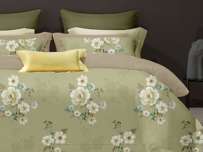 Постельное белье Asabella 1843-6/160*30 евро фланель