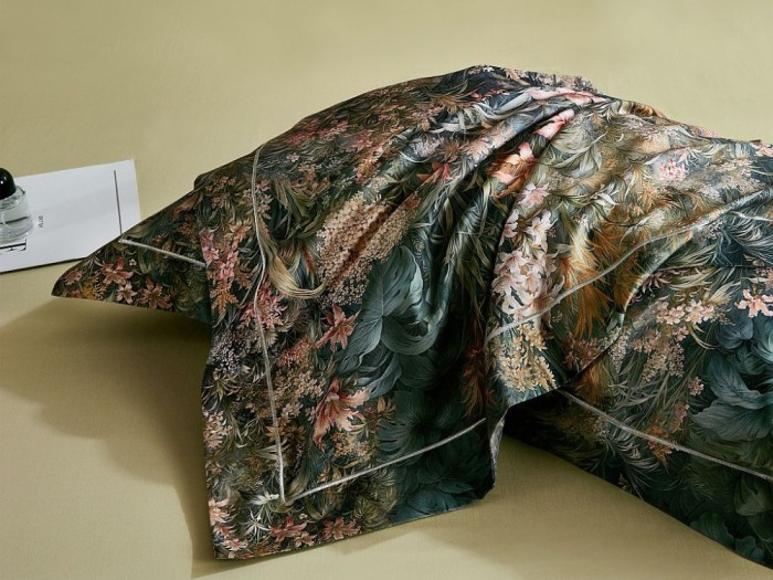 Комплект постельного белья Евро, египетский хлопок Premium 2316-6 