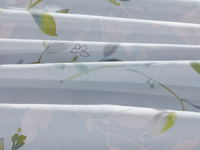 Комплект постельного белья Евро, сатин с лазерной печатью 2357-6 