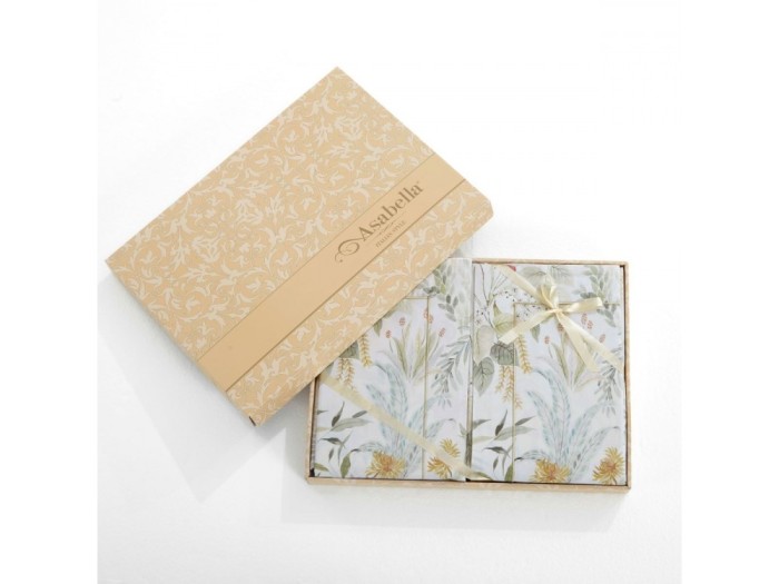 Комплект постельного белья Семейный, сатин с лазерной печатью 2375-7