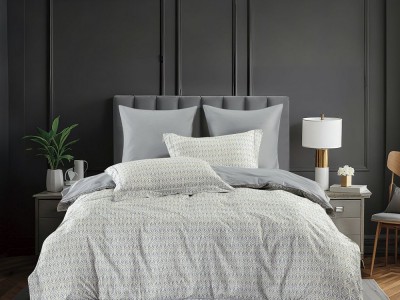 Комплект постельного белья 1,5-спальный, сатин с лазерной печатью 2358-4S 