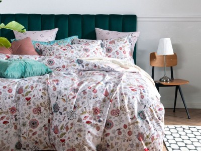 Постельное белье Asabella 1261-6 евро печатный сатин