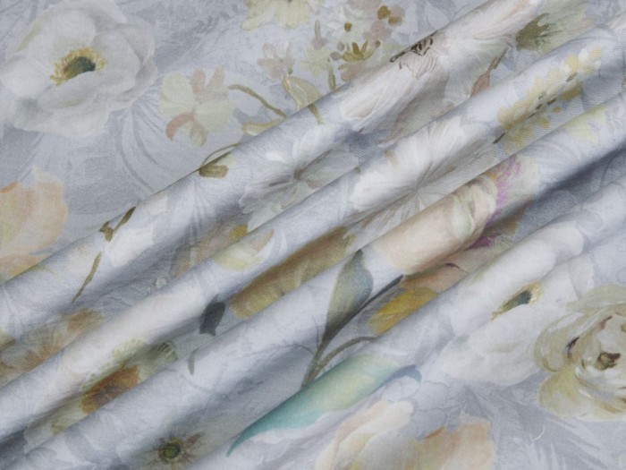 Комплект евро с летним одеялом из фланели-тенсел 200х220 см, 2186-OMP